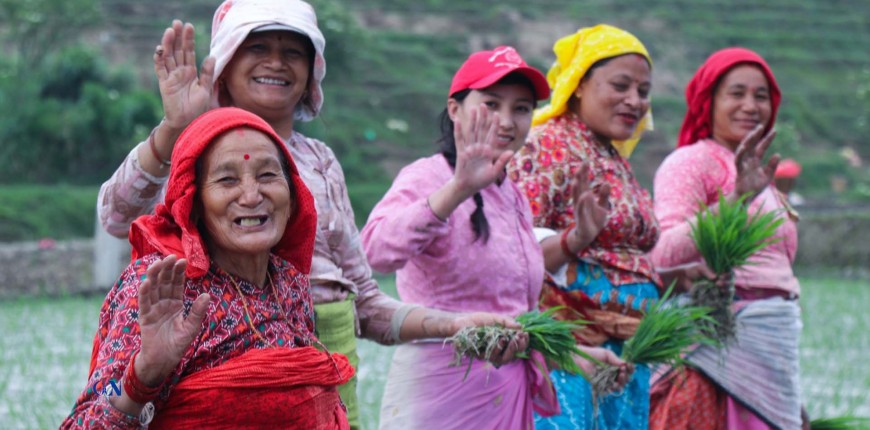 राष्ट्रिय धान दिवस तथा रोपाइँ महोत्सव मनाइँदै
