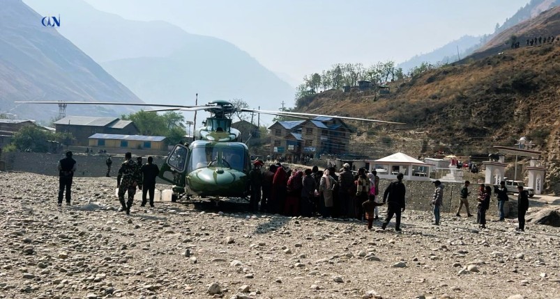 डोल्पामा आगलागीमा घाइते २ बालकलाई काठमाडौँ ल्याइँदै, एकजनाको मृत्यु