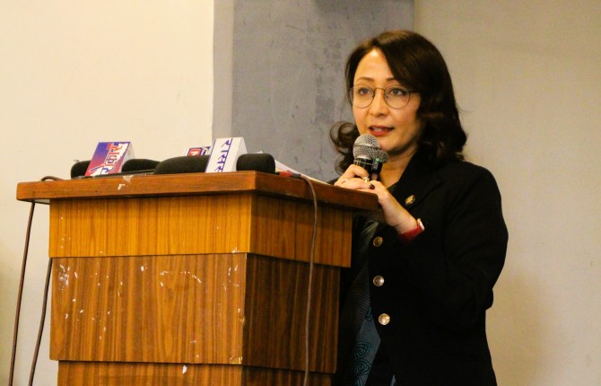 चुनावमा महिला सहभागी बढाउन आगामी हप्तादेखि विशेष अभियान चलाउँछौँः मन्त्री श्रेष्ठ