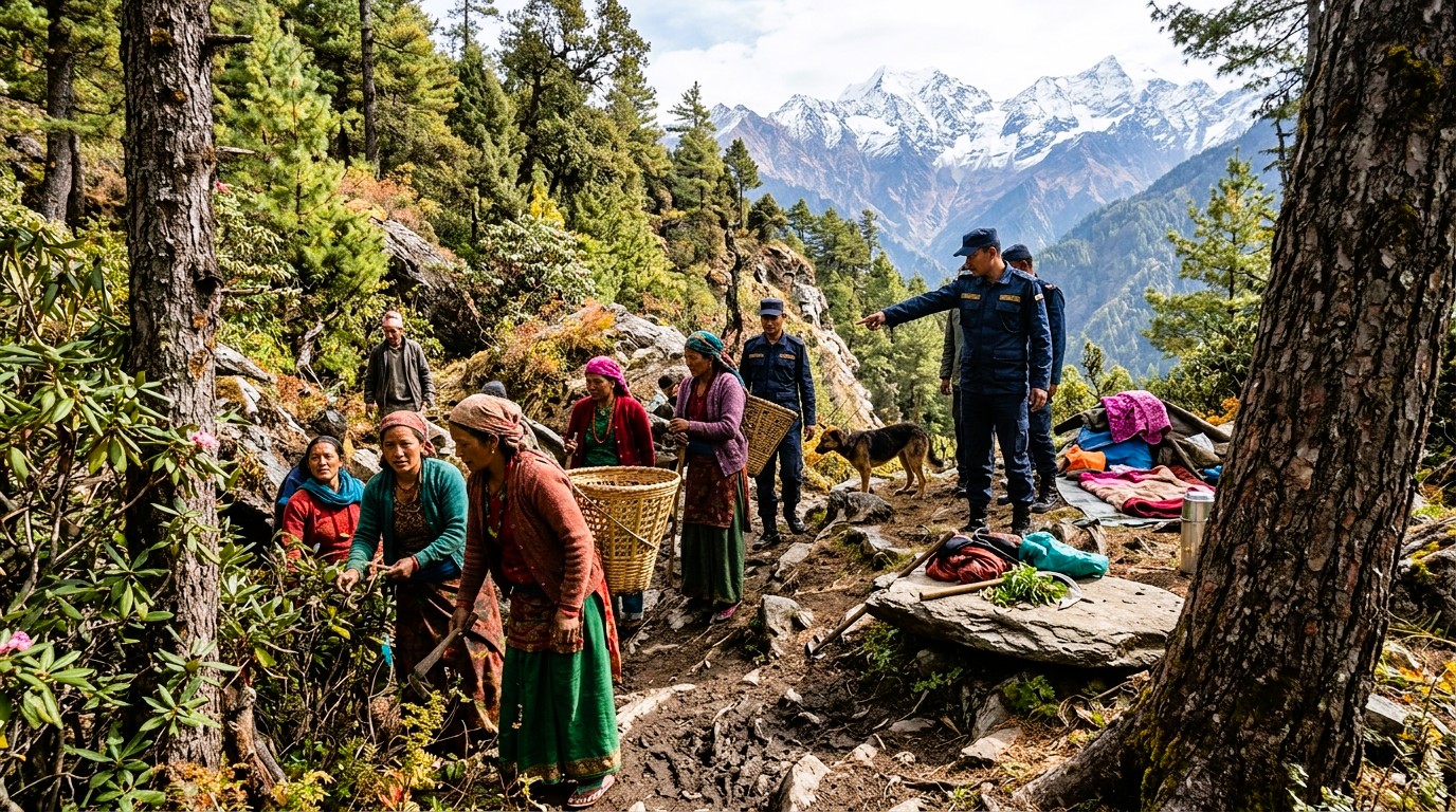 हुम्लामा ‘कटुको’ सङ्कलन गर्न पुगेका एक जनाको मृत्यु, दुई जना सम्पर्कविहीन