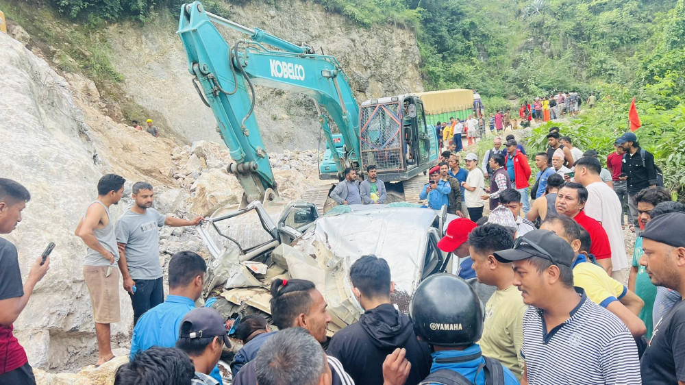 पाल्पा पहिरो अपडेट : मृतक तीन जनाकै सनाखत