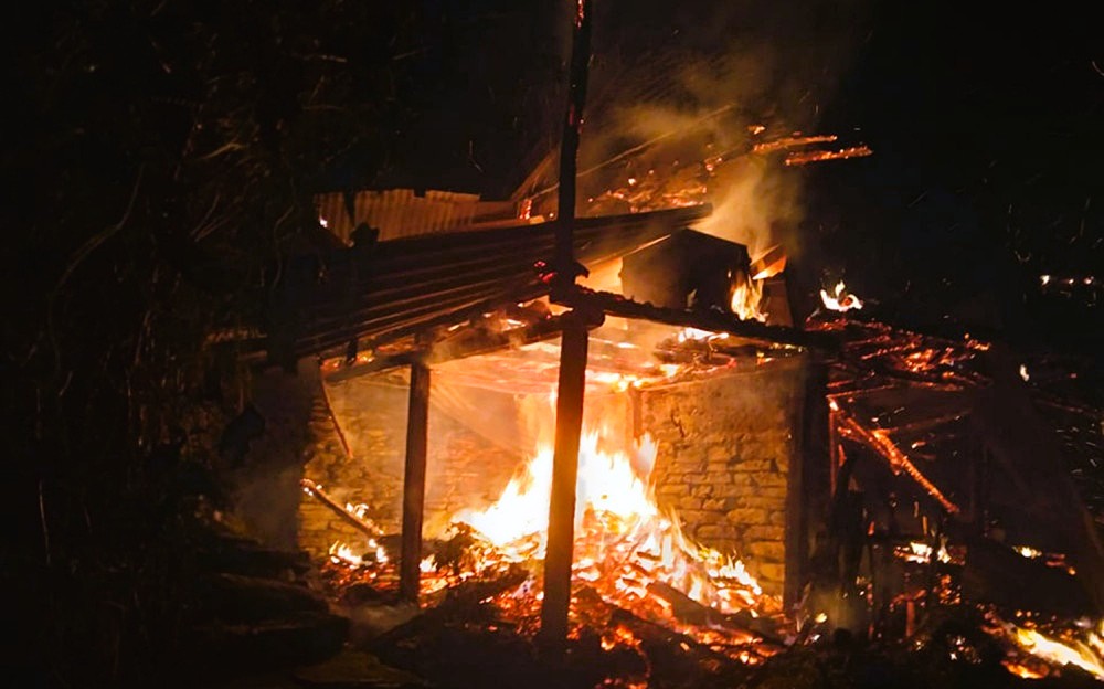 हुम्लाको थालीमा आगलागी हुँदा एक बालकको मृत्यु, आमा घाइते